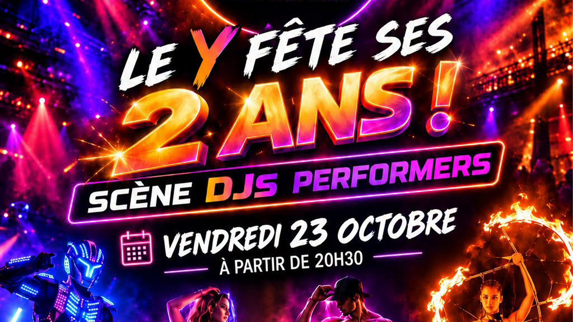 Anniversaire du Y - 2 ans